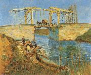 The Langlois Bridge at Arles, Vincent Van Gogh